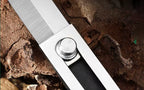 Mini-Taschenmesser aus Edelstahl. Finger Knife,45 mm, mit Anti-Lost-Text oder individueller Lasergravur