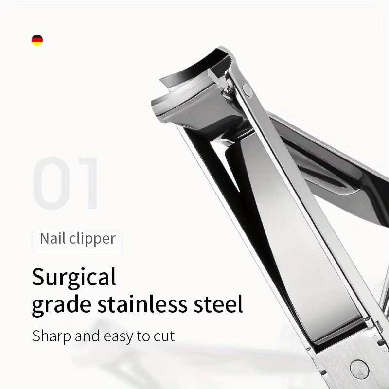 5-in-1 Edelstahl Multitool mit  Nagelknipser & Maniküre-Set