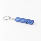 Aluminium Notpfeife – Zweifrequenz & Doppelrohr Signalpfeife für Outdoor, Survival & EDC