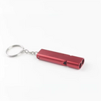 Aluminium Notpfeife – Zweifrequenz & Doppelrohr Signalpfeife für Outdoor, Survival & EDC