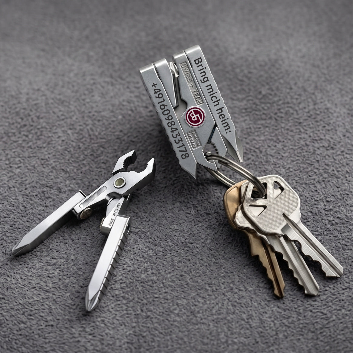 Mini-Multitool-Zange aus Edelstahl 420 – EDC-Schlüsselanhänger, kompakt & langlebig