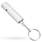 Aluminium Notpfeife – Zweifrequenz & Doppelrohr Signalpfeife für Outdoor, Survival & EDC