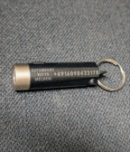 Philips SFL1121 Mini EDC Taschenlampe. Wiederaufladbar, LED, 3 Modi mit Anti-Lost-Text oder individueller Lasergravur