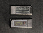 Dual-Core LED-Schlüsselanhänger mit individueller Lasergravur oder Anti-Lost-Text