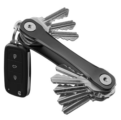 Smart Key Organizer: Kompakter Schlüsselbund aus Aluminium